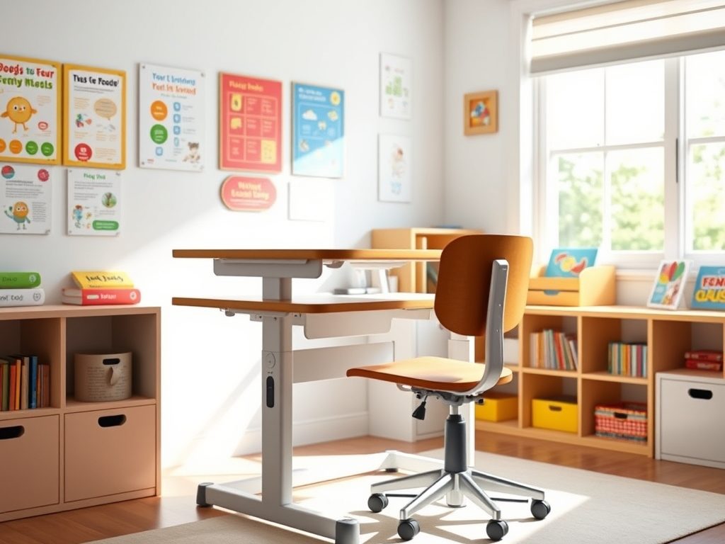 Jak wybrać biurko dla dziecka, które rośnie razem z nim i dba o zdrową postawę? img-responsive