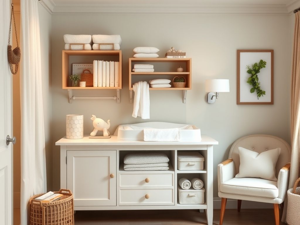 Jak urządzić kącik do przewijania, by zapewnić wygodę i bezpieczeństwo dziecka oraz rodzica img-responsive