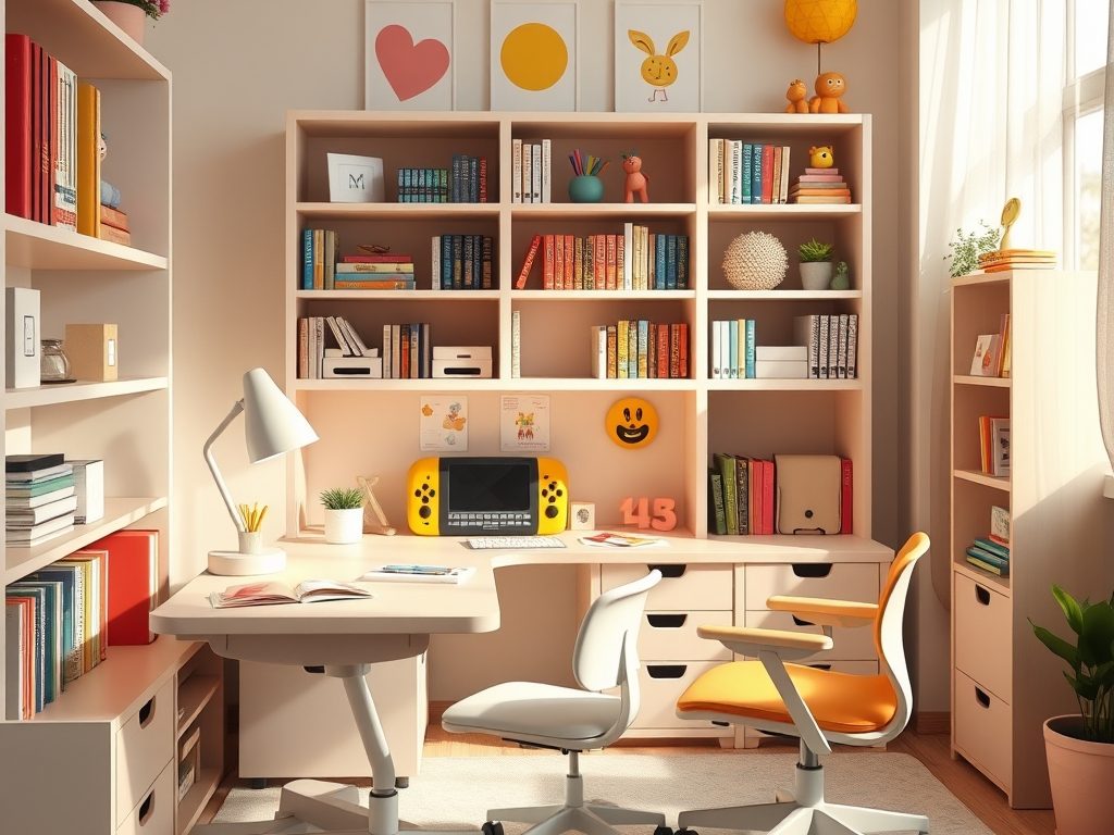 Jak praktycznie i wygodnie wydzielić strefę nauki w pokoju dziecka z dbałością o ergonomię i porządek img-responsive