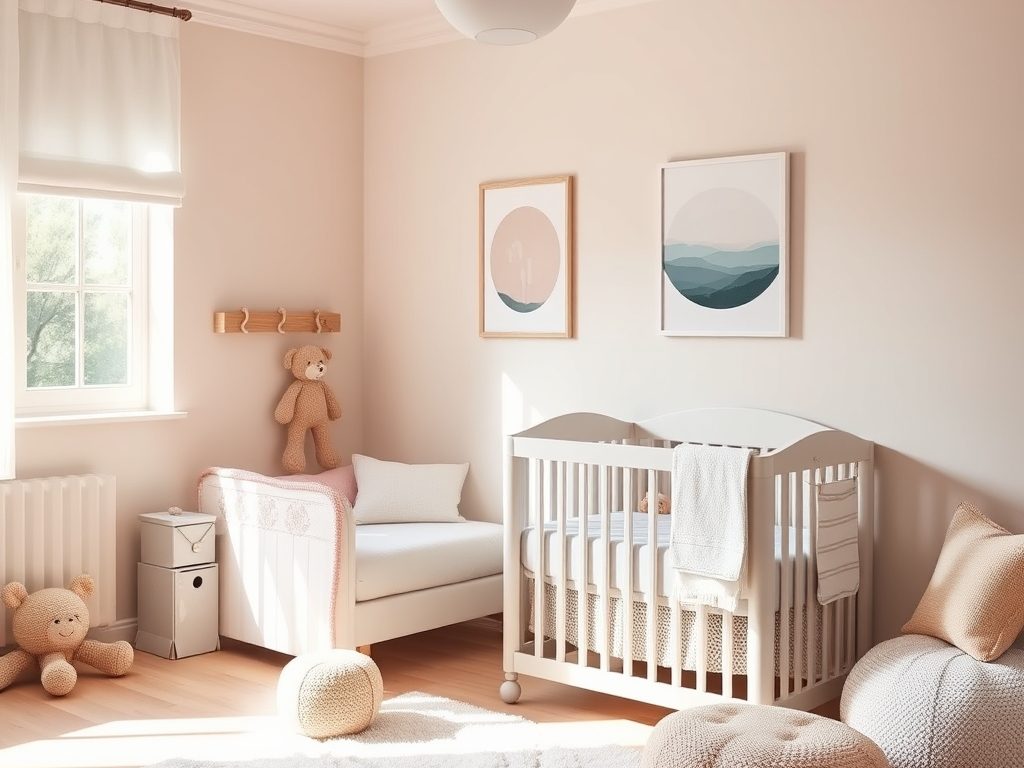 Bezpieczne dekoracje w pokoju niemowlaka: jak łączyć komfort, funkcjonalność i ochronę maluszka img-responsive